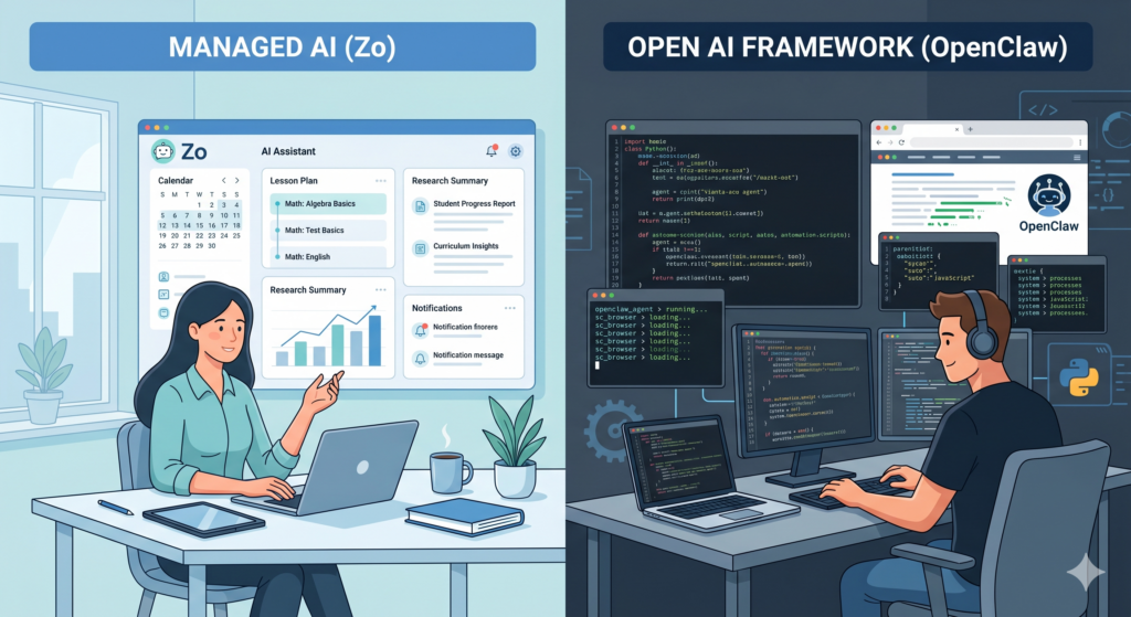 Autonomous AI Agents: Zo vs. OpenClaw - NhanceData